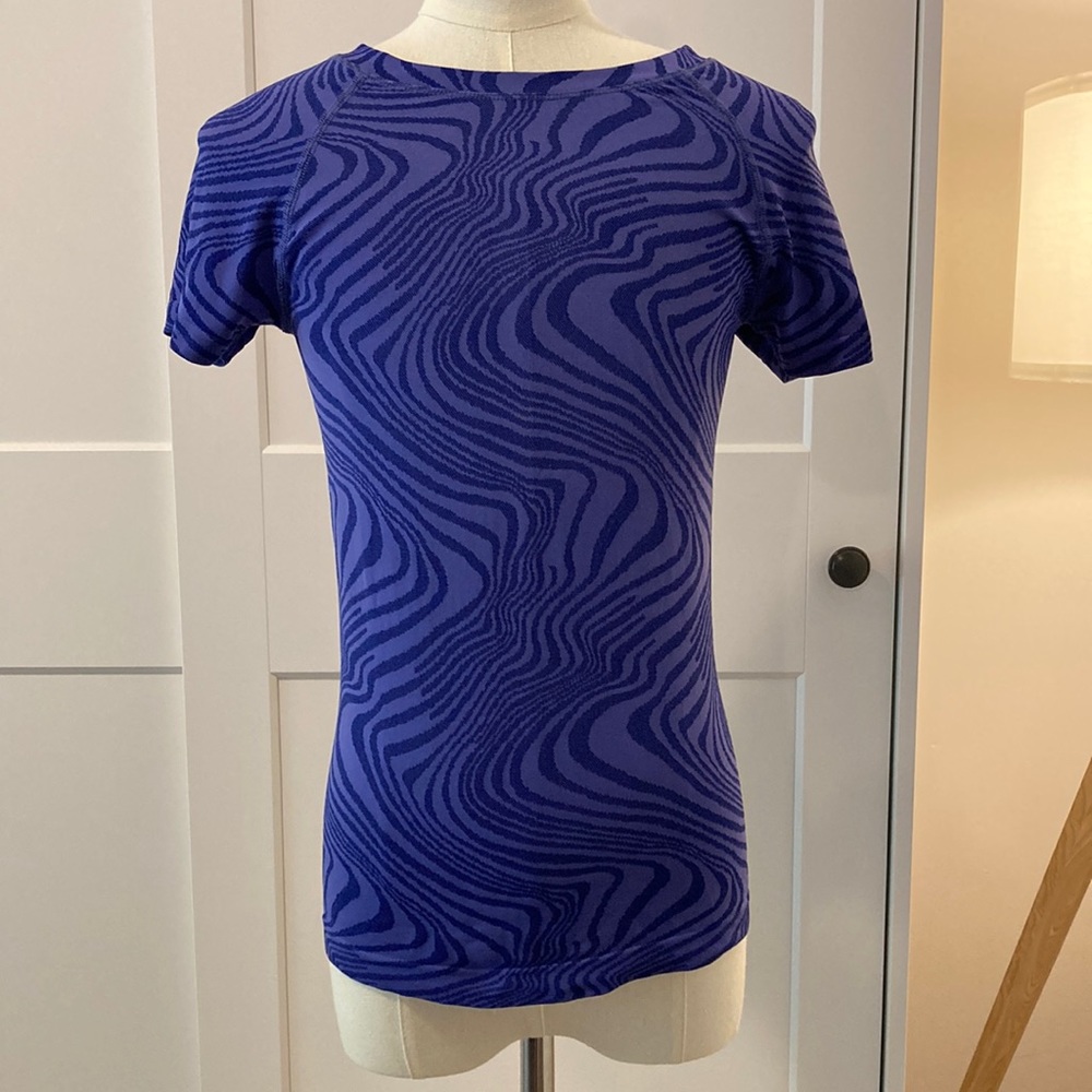 Athleta Women’s XXS Seamless Athletic T-shirt in Indigo